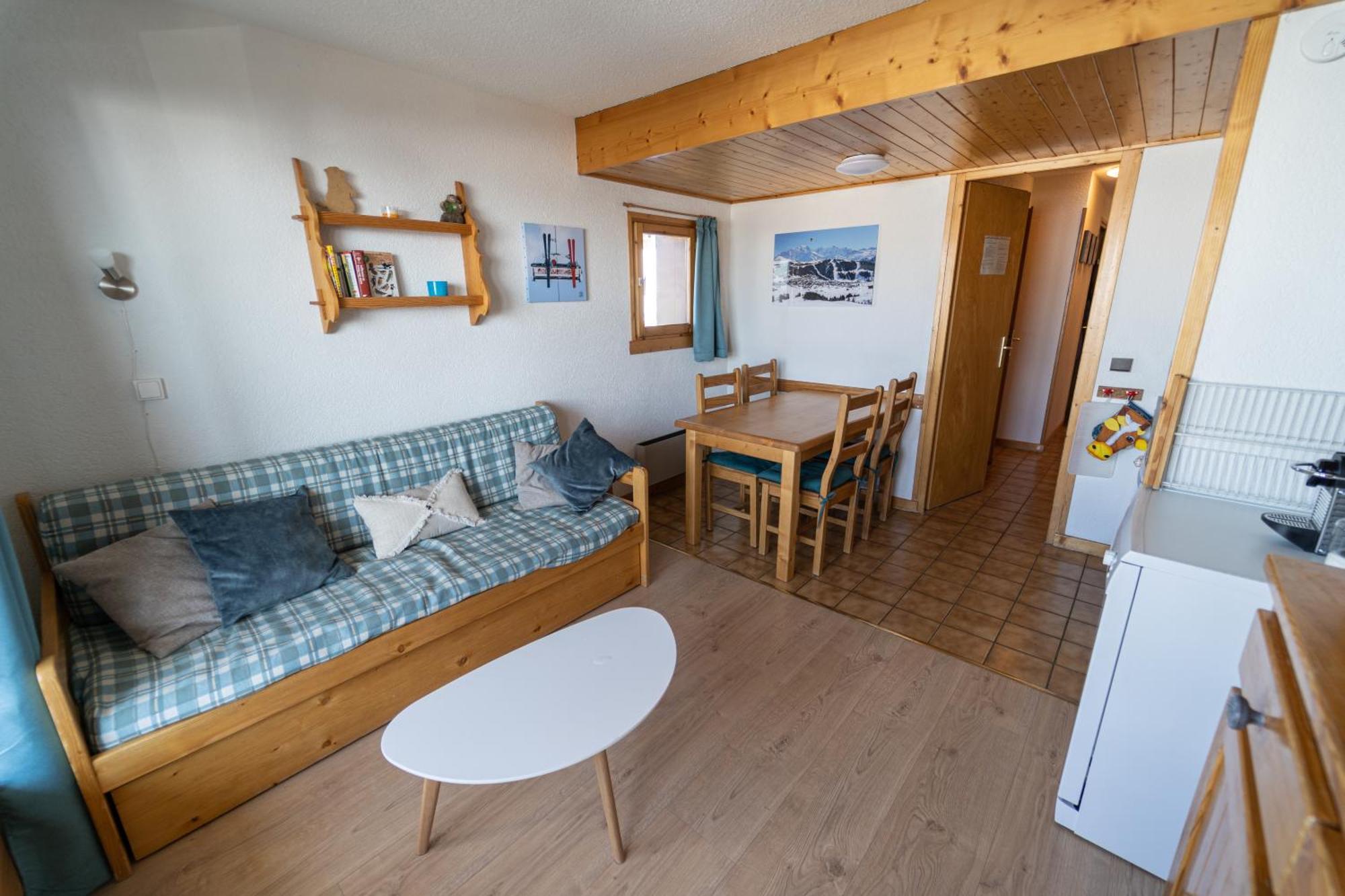 Les Saisies Appart 1 Chambre Au Pied Des Pistes Extérieur photo