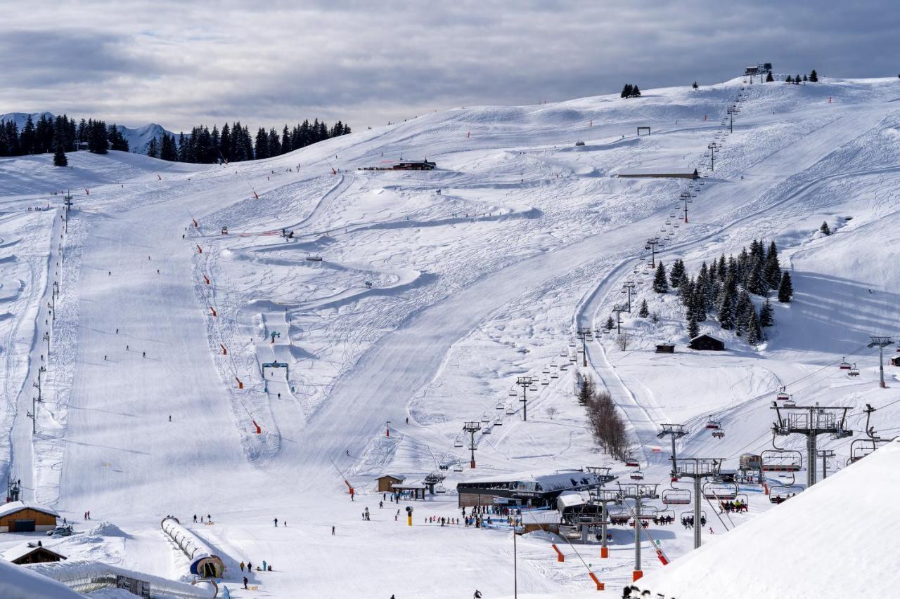 Les Saisies Appart 1 Chambre Au Pied Des Pistes Extérieur photo